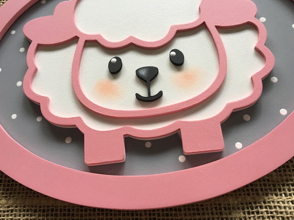 Quadrinhos - Decoração Bebê Ovelhinha