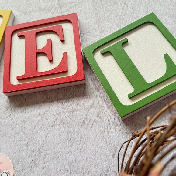 Quadro Toy Story Nome de Parede 10x10cm