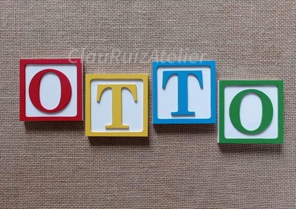 Quadro Toy Story Nome de Parede 10x10cm