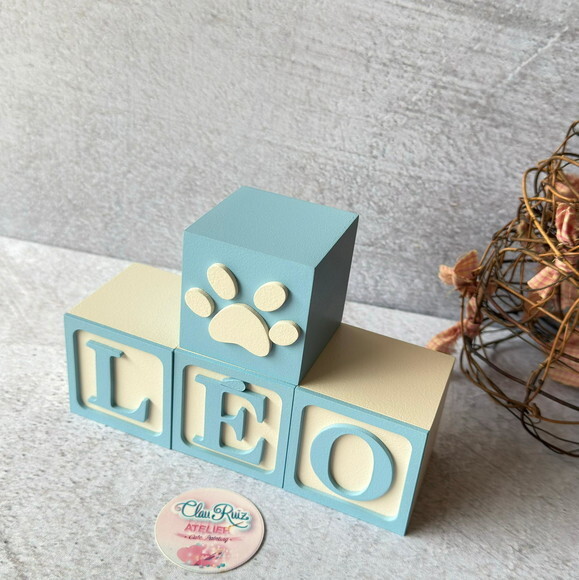 Safari Cubos 6x6cm - Decoração Bebè