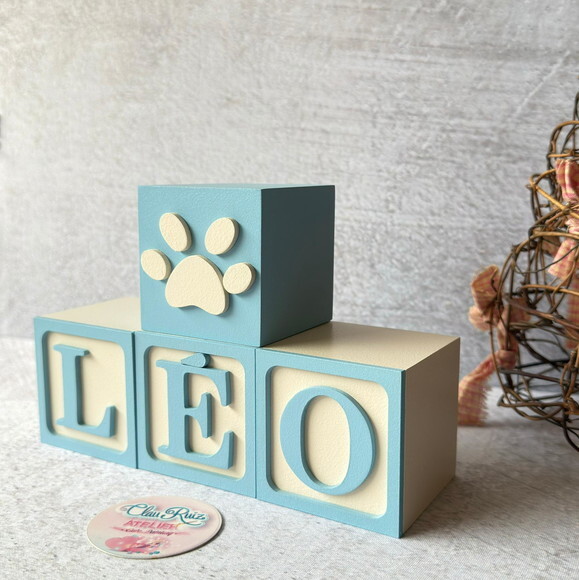 Safari Cubos 6x6cm - Decoração Bebè