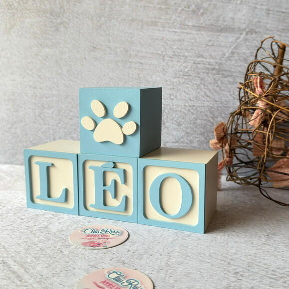 Safari Cubos 6x6cm - Decoração Bebè