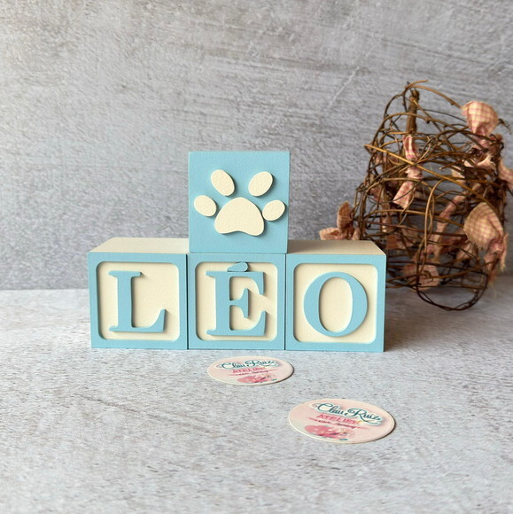 Safari Cubos 6x6cm - Decoração Bebè