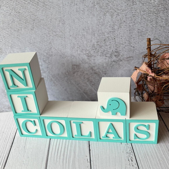 Safari Cubos 6x6cm - Decoração Bebè