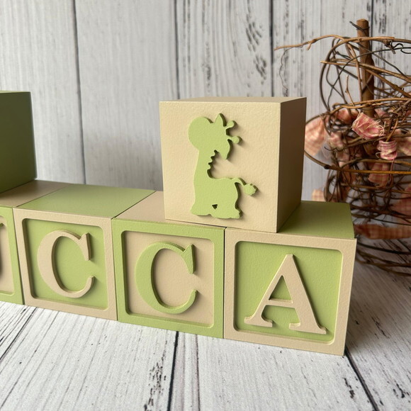 Safari Cubos 6x6cmts - Decoração Bebè