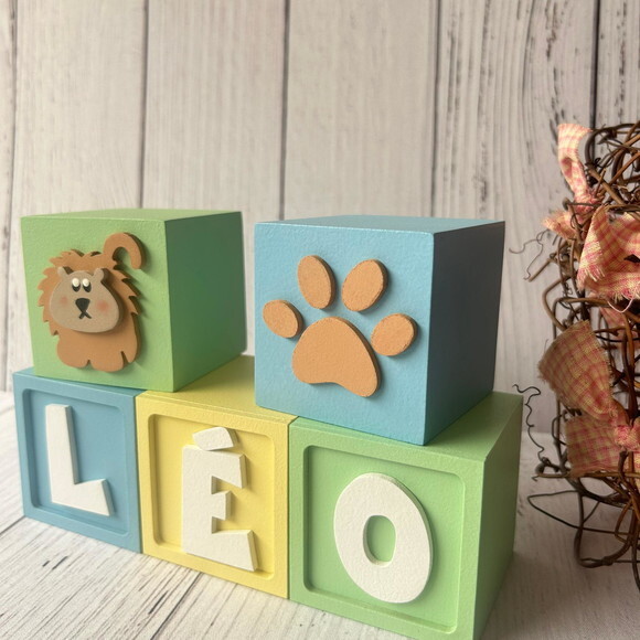 Safari Cubos 6x6cmts - Decoração Bebè