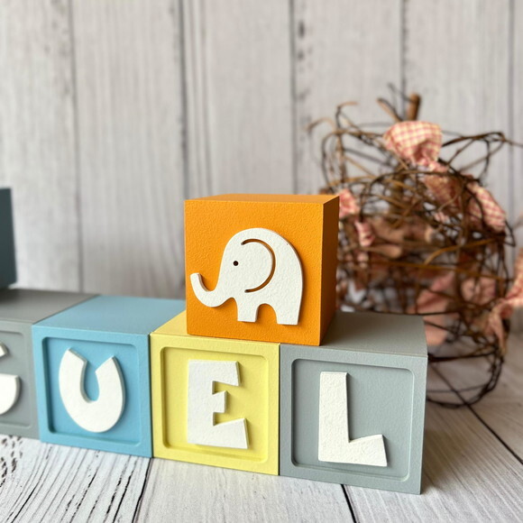 Safari Cubos 6x6cmts - Decoração Bebè