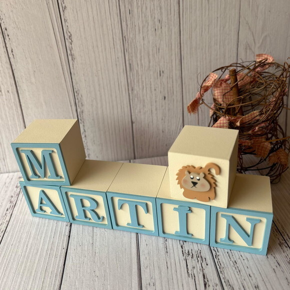Safari Cubos 6x6cmts - Decoração Bebè