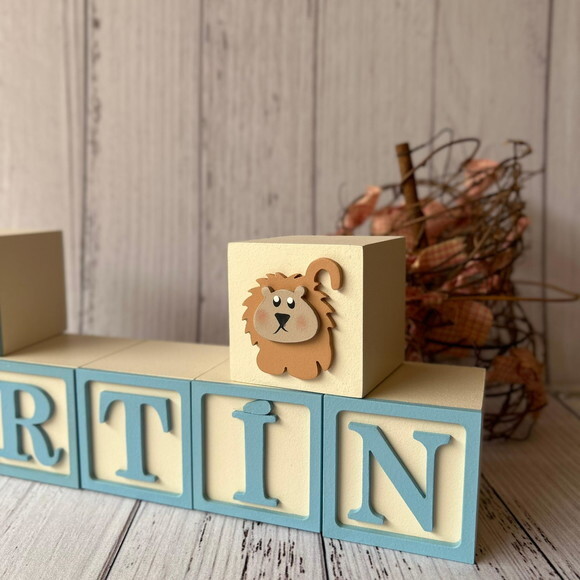 Safari Cubos 6x6cmts - Decoração Bebè