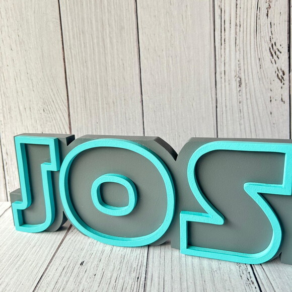 Letras Decorativas Personalizadas em MDF para Quarto de Bebê e F