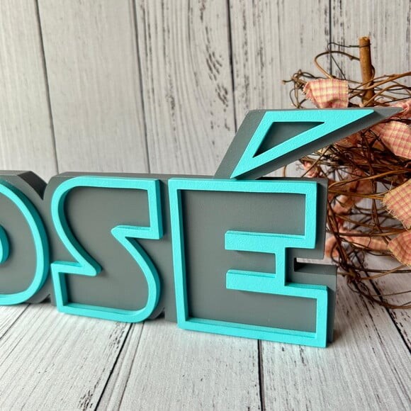 Letras Decorativas Personalizadas em MDF para Quarto de Bebê e F