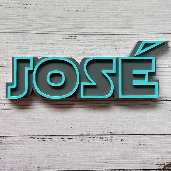 Letras Decorativas Personalizadas em MDF para Quarto de Bebê e F