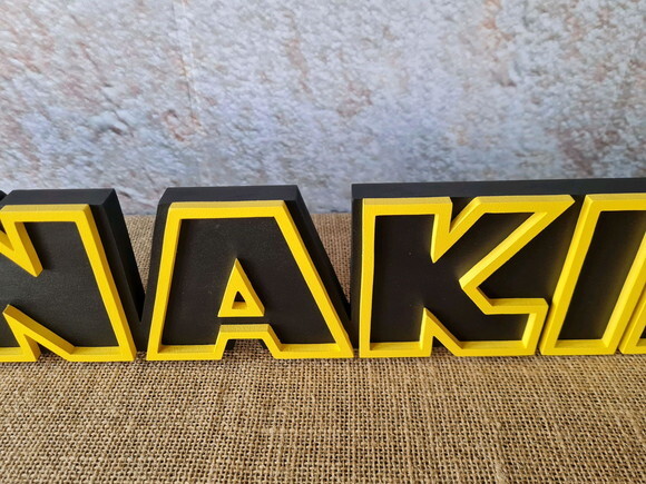 STAR WARS - Nomes em MDF