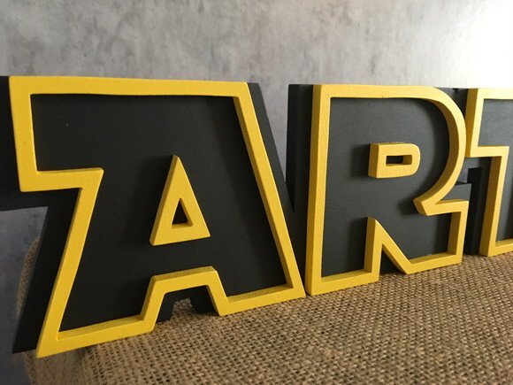STAR WARS - Nomes em MDF