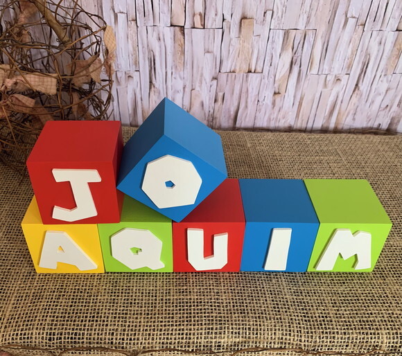 Super Mário Bros Cubos 6x6cm