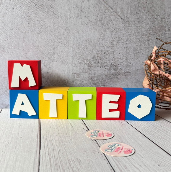 Super Mário Bros Cubos 6x6cm Decoração de Festa Infantil