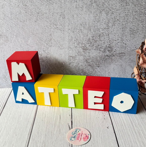 Super Mário Bros Cubos 6x6cm Decoração de Festa Infantil