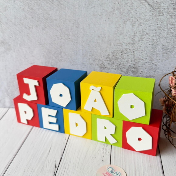 Super Mário Bros Cubos 6x6cm Decoração de Festa Infantil