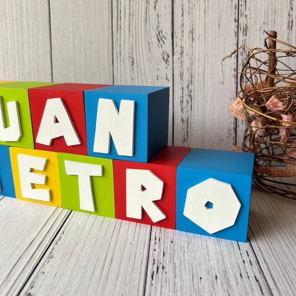 Super Mário Bros Cubos 6x6cm Decoração de Festa Infantil