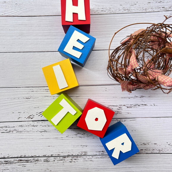 Super Mário Bros Cubos 6x6cm Decoração de Festa Infantil