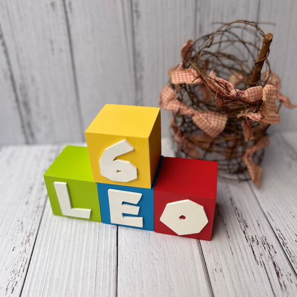 Super Mário Bros Cubos 6x6cm Decoração de Festa Infantil