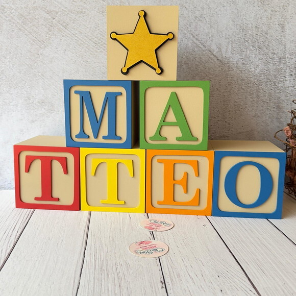 Toy Story 10x10cm Decoração de Festa Infantil Quarto de Bebê