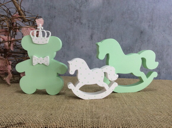 Trio Urso + cavalinhos