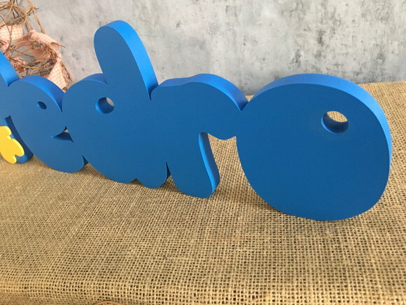 URSINHO POOH Letras de MDF -Nomes