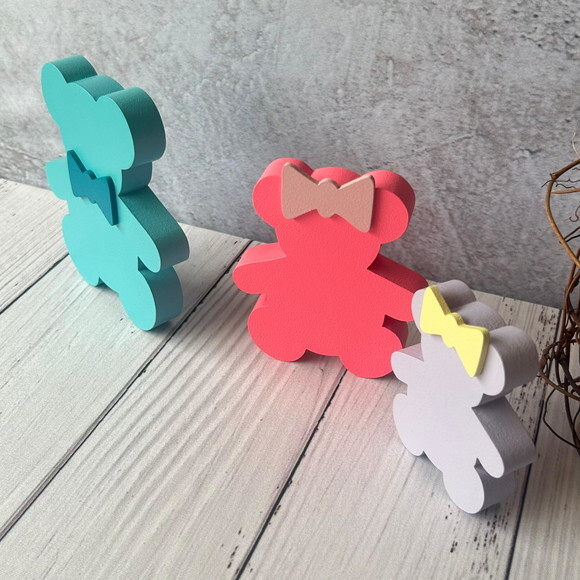 Ursos Trio Decoração Bebê