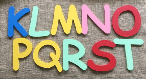 ALFABETO Letras Decorativas De Parede