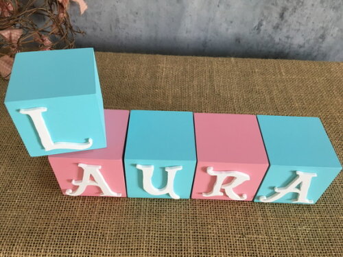 Alice no País das Maravilhas 6x6cm Cubos