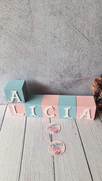 Alice no País das Maravilhas 6x6cm Cubos