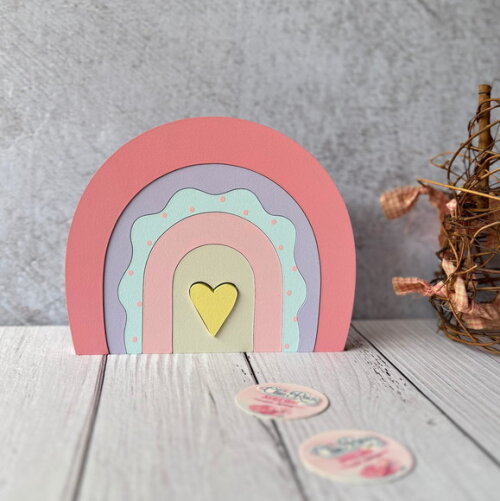 Arco Íris de Mesa Boho Decoração Bebê