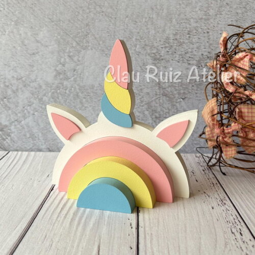 Arco Íris de Mesa Decoração Bebê