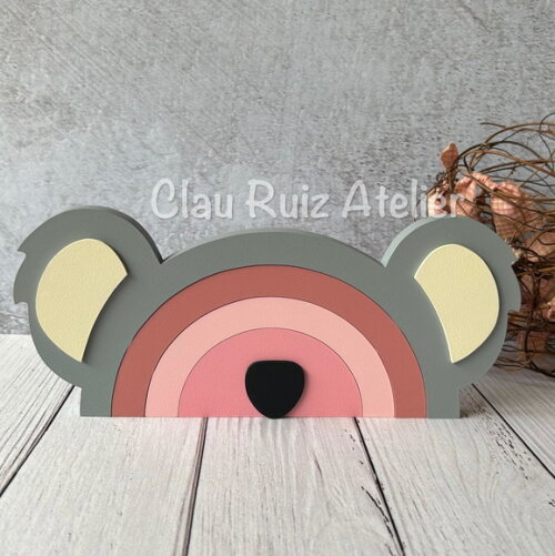 Arco Íris de Mesa Coala - Decoração Bebê