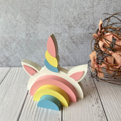 Arco Íris de Mesa Decoração Bebê