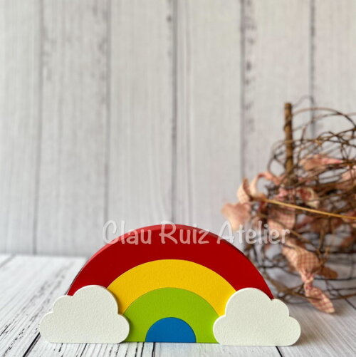 Arco Íris de Mesa Decoração Bebê