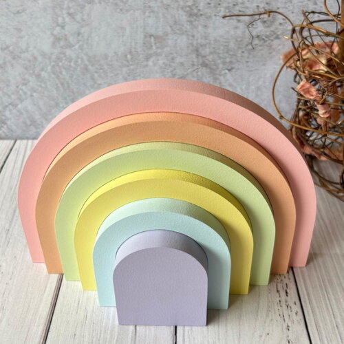 Arco Íris de Mesa Escandinavo - Decoração Bebê