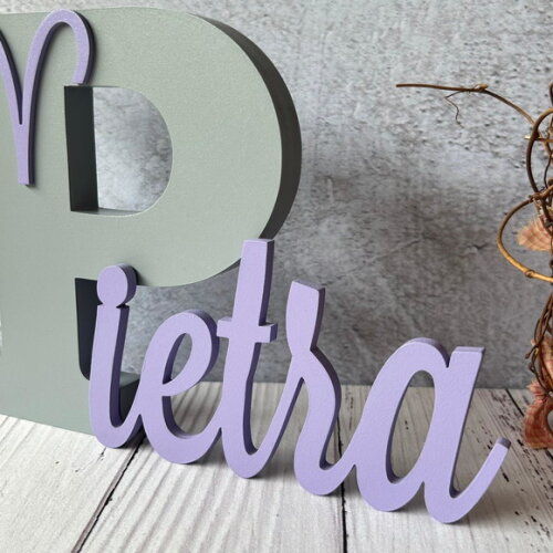 Áries Nome Personalizado Decoração de Quarto Signos