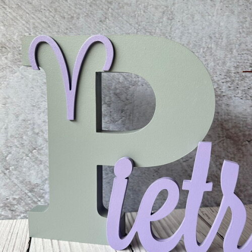 Áries Nome Personalizado Decoração de Quarto Signos
