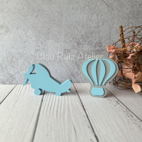 Aviãozinho e Balãozinho -decoração Bebê