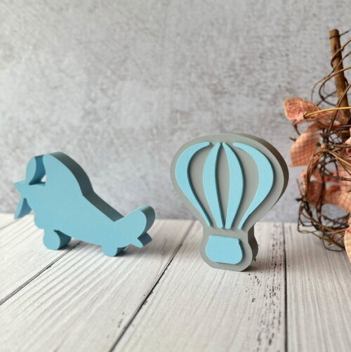 Aviãozinho e Balãozinho -decoração Bebê