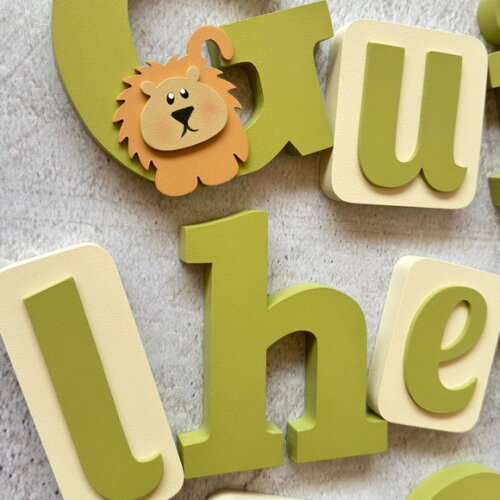 Blocos Leãozinho - Decoração de Quarto de Bebê Safari