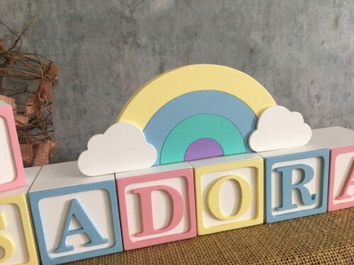 CANDY COLORS - Cubos 6x6cm + ARCO ÍRIS