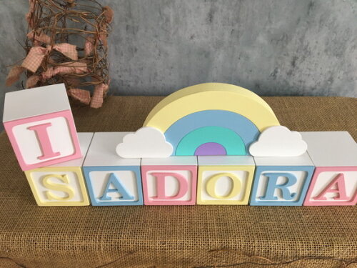 CANDY COLORS - Cubos 6x6cm + ARCO ÍRIS