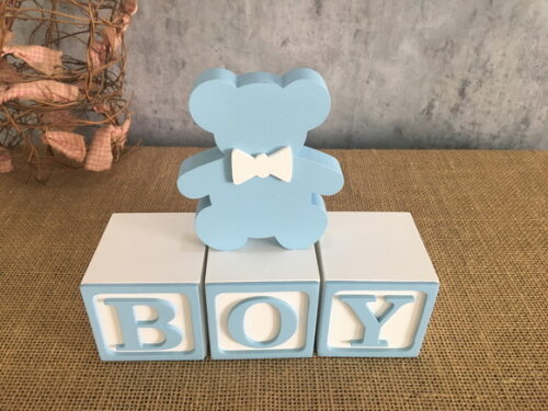 Candy Colors - Cubos 6x6cm + Urso