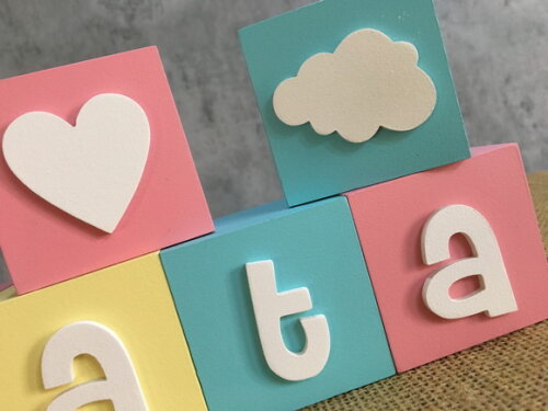 Candy Colors - Cubos 6x6cm Cute