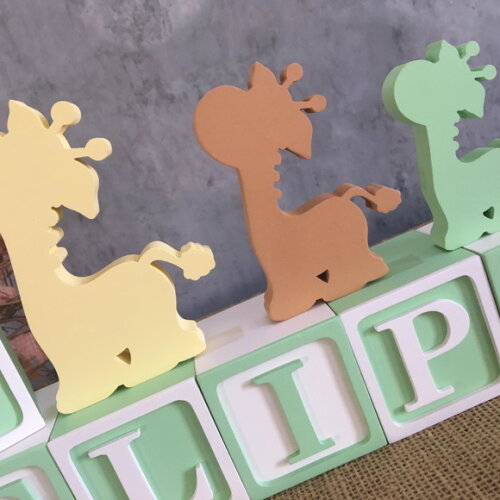 CANDY COLORS - Cubos 6x6cm SAFARI