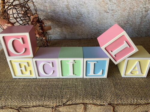 Candy Colors - Cubos 6x6cm Ts