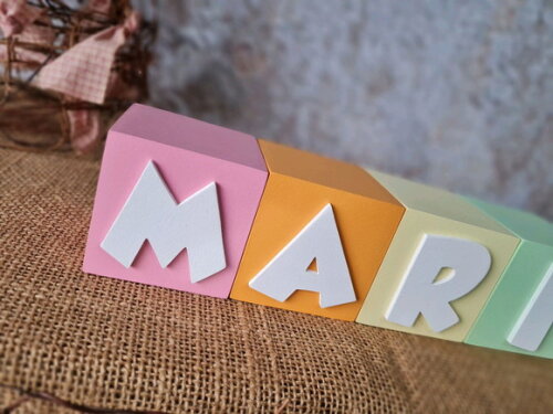Candy Colors - Cubos 6x6cm Ts